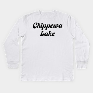 Chippewa Lake Park Kids Long Sleeve T-Shirt